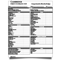 image of our monthly budgeting worksheet. click to download.